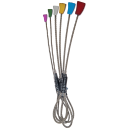 Set mehaničkih klinova za penjanje i alpinizam Wild Country Superlight Rock Set 1-6 mješavina boja Grey