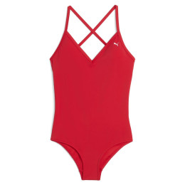 Ženski kupaći Puma V-neck Padded Swimsuit
