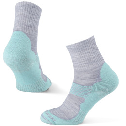 Čarape Zulu Merino Women tirkizna / siva