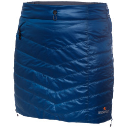 Zimska suknja Warmpeace Shee plava Petrol/DarkGray