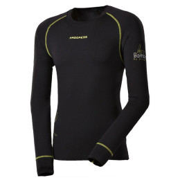 Muška termo majica Progress Termotriko E NDR 28DA dl.r. (2 (2016) crna Black/GreenStitching