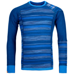 Muške funkcionalne majice Ortovox 210 Supersoft Long Sleeve plava PetrolBlue
