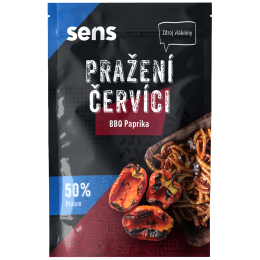 Jestivi crvi Sens Začinjeni crvi - BBQ Paprika 12 g