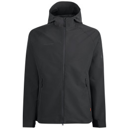 Muška jakna Mammut Macun SO Hooded Jacket Men crna Phantom