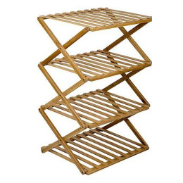 Izložbena polica Bo-Camp UO Bamboo foldable storage rac