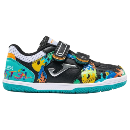 Dječja obuća Joma Top Flex JR Black Indoor crna/plava BLACK