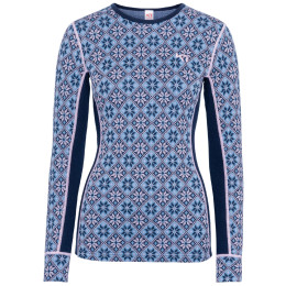Ženska funkcionalna majica Kari Traa Rose LS 2.0 tamno plava Dark Navy Blue