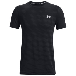 Muške funkcionalne majice Under Armour Seamless Radial SS crna