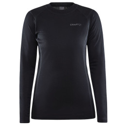 Ženska termo majica Craft Core Warm Baselayer Ls crna