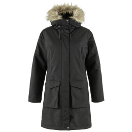 Ženska duga jakna Fjällräven Nuuk Lite Parka crna
