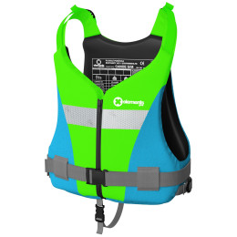 Prsluk za spašavanje Elements Gear Canoe Plus zelena/plava Lime/Aqua