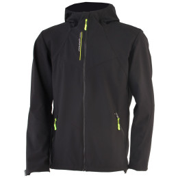 Muška softshell jakna Axon Panther crna