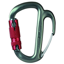 Karabiner Petzl Freino Z Twist-Lock zelena