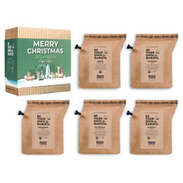 Pakiranje za poklon Grower´s cup 5 kom kave - Božić