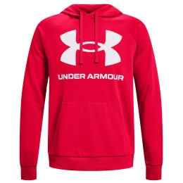 Muška dukserica Under Armour Rival Fleece Big Logo HD (22) crvena Red/Onyx White