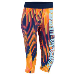 Ženske tajice 3/4 Kari Traa Maiken Capri žuta/plava Marin