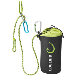 Osiguravajuci set Edelrid Via Ferrata Belay Kit II 25 m crna/zelena assorted colours 