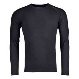 Muške funkcionalne majice Ortovox 145 Ultra Long Sleeve M crna BlackRaven