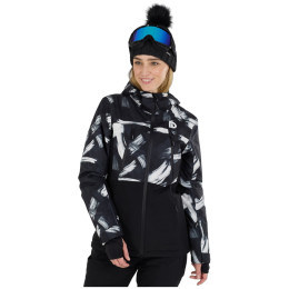 Ženska bunda za skijanje Fundango Celine Allmountain Jacket crna/bijela black injun