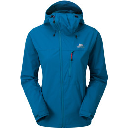 Ženska jakna Mountain Equipment Squall Hooded Wmns Jacket plava LagoonBlue