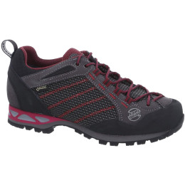 Ženske cipele Hanwag Makra Low Lady GTX crna/crvena Asphalt/DarkGarnet