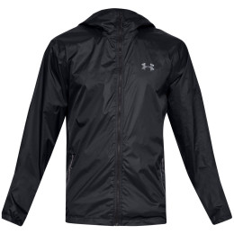 Muška jakna Under Armour Forefront Rain Jacket crna Black//Steel