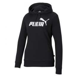 Ženska dukserica Puma ESS Logo Hoodie TR crna