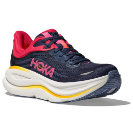 Ženske tenisice za trčanje Hoka W Bondi 9 crna/ružičasta Varsity Navy / Nautical Dusk