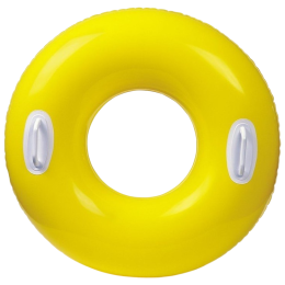 Kolut za plivanje Intex Hi-Gloss Tube žuta