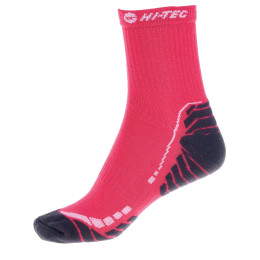 Ženske čarape Hi-Tec Voren ružičasta RaspberryRed/DarkGray/Fuchsia