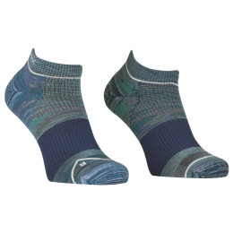 Muške čarape Ortovox Alpine Low Socks M plava/zelena Petrol Blue