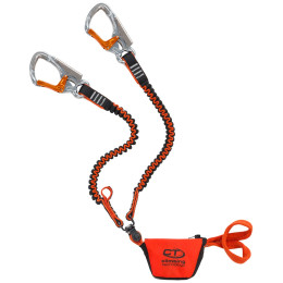 Ublaživač pada Climbing Technology Top Shell Slider Twist crna/narančasta