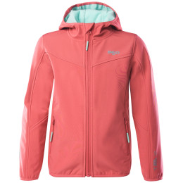 Dječja softshell jakna Bejo Lola II Kdg ružičasta ParadisePink/BeachGlass