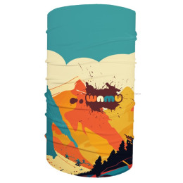 Dječji višenamjenski šal WAMU Mountain Bike narančasta