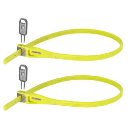 Lokot za bicikl Hiplok Z Lok Twin Pack žuta