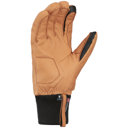 Muške skijaške rukavice SnowLife SGlove Leather svijetlosmeđa nature