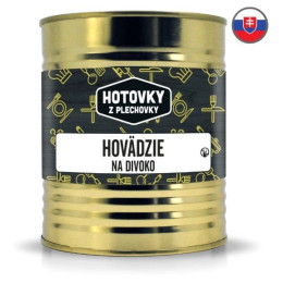 Glavno jelo Hotovky z plechovky Goveđa pečenka (800 g)