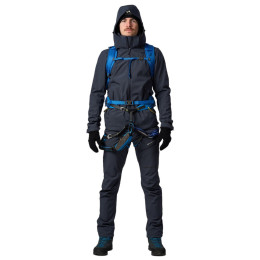 Muška softshell jakna Northfinder Anastacc plava darkdenim
