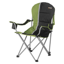 Stolice Vango Corona Chair K crna/zelena