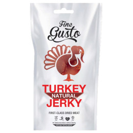 Suho meso  Fine Gusto Krůtí Jerky Natural 25g