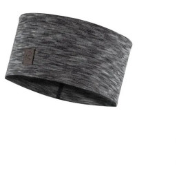 Traka za glavu Buff Merino Wide Headband siva/bijela