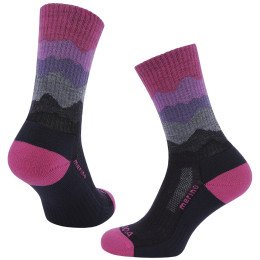 Čarape MOOA Rigi ružičasta pink