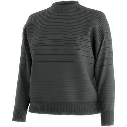 Ženski džemer Smartwool Women's Summit Crew Sweater siva Charcoal