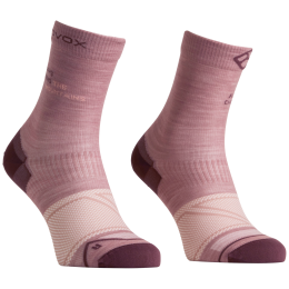 Ženske merino čarape Ortovox Alpine Light Comp Mid Socks W ružičasta Dusk Rose