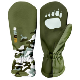 Dječje softshell rukavice WAMU Khaki kaki KHAKI
