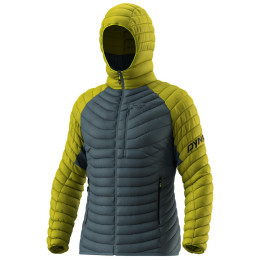 Muška jakna Dynafit Radical Dwn Rds M Hood Jkt zelena/siva 2881 - golden lime/0720
