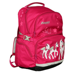 Dječji ruksak  Bergans 2GO Cerise Pegasus