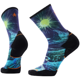 Čarape Smartwool Trail Run Targeted Cushion Treeline Prin plava
