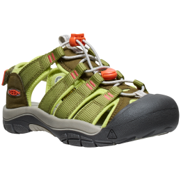 Dječje sandale Keen Newport Boundless JR svijetlo zelena dark olive/scarlet ibis