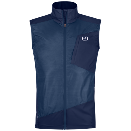 Muški prsluk Ortovox Trace Windbreaker Vest M plava Blue Nunatak